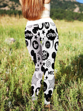 Load image into Gallery viewer, Mickey And Minnie Mouse Legging