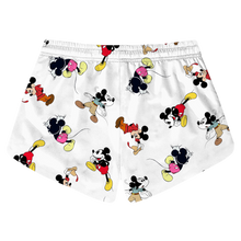 Load image into Gallery viewer, Mickey And Minnie Mouse Women's Beach Short