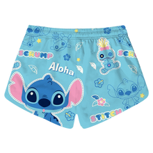 Load image into Gallery viewer, Stitch And Lilo Women's Beach Short