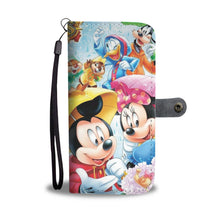 Load image into Gallery viewer, Mickey Mouse And Minnie Mouse Wallet Case