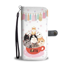 Load image into Gallery viewer, Love Cats Wallet Case