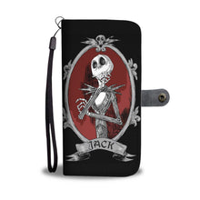 Load image into Gallery viewer, Jack Skellington Wallet Case