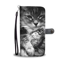 Load image into Gallery viewer, Love Cat Wallet Case