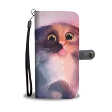 Load image into Gallery viewer, Love Cat Wallet Case