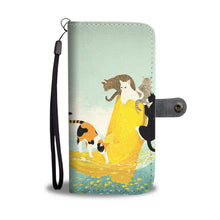 Load image into Gallery viewer, Love Cat Wallet Case