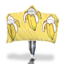 Load image into Gallery viewer, Banana Hooded Blanket