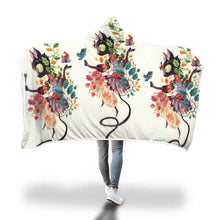 Load image into Gallery viewer, Love Cat Hooded Blanket