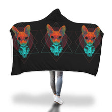 Load image into Gallery viewer, Love Cat Hooded Blanket