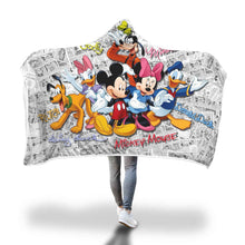Load image into Gallery viewer, Mickey Disney Hooded Blanket