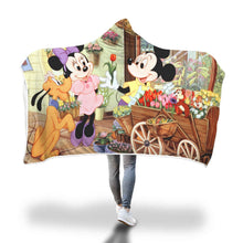 Load image into Gallery viewer, Mickey Disney Hooded Blanket