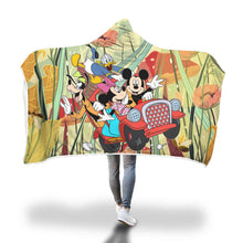 Load image into Gallery viewer, Mickey Disney Hooded Blanket