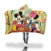Load image into Gallery viewer, Mickey Disney Hooded Blanket