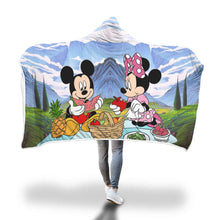 Load image into Gallery viewer, Mickey Disney Hooded Blanket