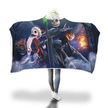 Load image into Gallery viewer, Jack Skellington Hooded Blanket