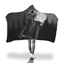 Load image into Gallery viewer, Jack Skellington Hooded Blanket