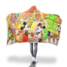 Load image into Gallery viewer, Mickey Mouse Hooded Blanket