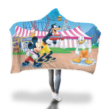 Load image into Gallery viewer, Mickey Mouse Hooded Blanket