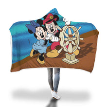 Load image into Gallery viewer, Mickey Mouse Hooded Blanket