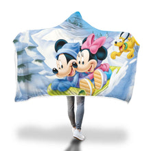 Load image into Gallery viewer, Mickey Mouse Hooded Blanket