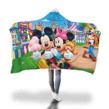 Load image into Gallery viewer, Mickey Mouse Hooded Blanket