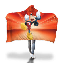 Load image into Gallery viewer, Mickey Mouse Hooded Blanket