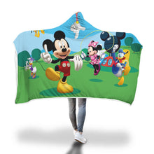 Load image into Gallery viewer, Mickey Mouse Hooded Blanket