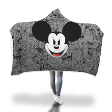 Load image into Gallery viewer, Mickey Mouse Hooded Blanket
