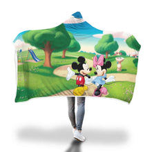 Load image into Gallery viewer, Mickey Mouse Hooded Blanket
