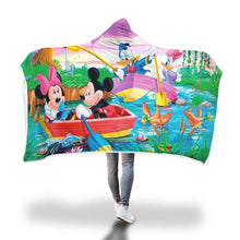 Load image into Gallery viewer, Mickey Mouse Hooded Blanket