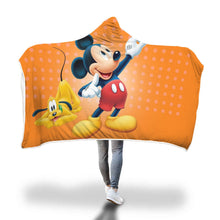 Load image into Gallery viewer, Mickey Mouse Hooded Blanket