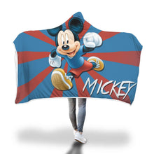 Load image into Gallery viewer, Mickey Mouse Hooded Blanket