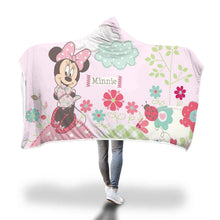Load image into Gallery viewer, Mickey Mouse Hooded Blanket