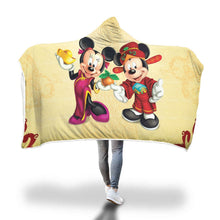 Load image into Gallery viewer, Mickey Mouse Hooded Blanket