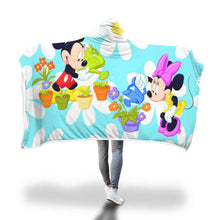 Load image into Gallery viewer, Mickey Mouse Hooded Blanket