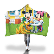 Load image into Gallery viewer, Mickey Mouse Hooded Blanket
