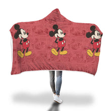 Load image into Gallery viewer, Mickey Mouse Hooded Blanket
