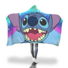 Load image into Gallery viewer, Stitch Lilo Hooded Blanket