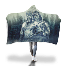 Load image into Gallery viewer, Vikings Hooded Blanket