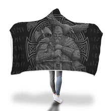 Load image into Gallery viewer, Vikings Hooded Blanket