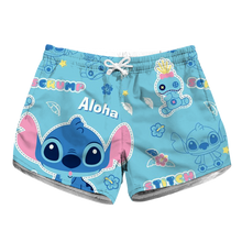 Load image into Gallery viewer, Stitch And Lilo Women's Beach Short