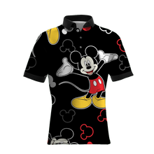 Load image into Gallery viewer, Mickey Mouse Disney Full Over Print Polo Shirt