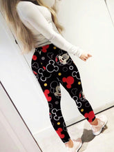 Load image into Gallery viewer, Mickey And Minnie Mouse Legging