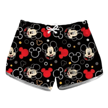 Load image into Gallery viewer, Mickey And Minnie Mouse Women's Beach Short