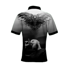 Load image into Gallery viewer, Viking Ragnar Full Over Print Polo Shirt
