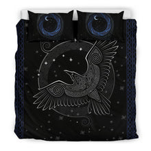 Load image into Gallery viewer, Vikings Raven Bedding Set