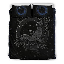 Load image into Gallery viewer, Vikings Raven Bedding Set