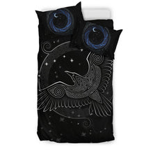 Load image into Gallery viewer, Vikings Raven Bedding Set