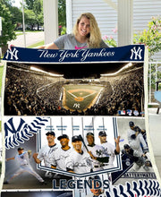 Load image into Gallery viewer, New York Yankees The Core Five Legends Fleece Blanket