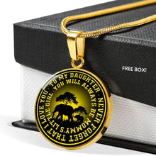 Load image into Gallery viewer, Love Elephant Family Gift To daughter Love Mom Necklace