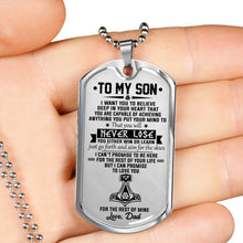 Load image into Gallery viewer, Viking Family Gift For Son , Love Dad